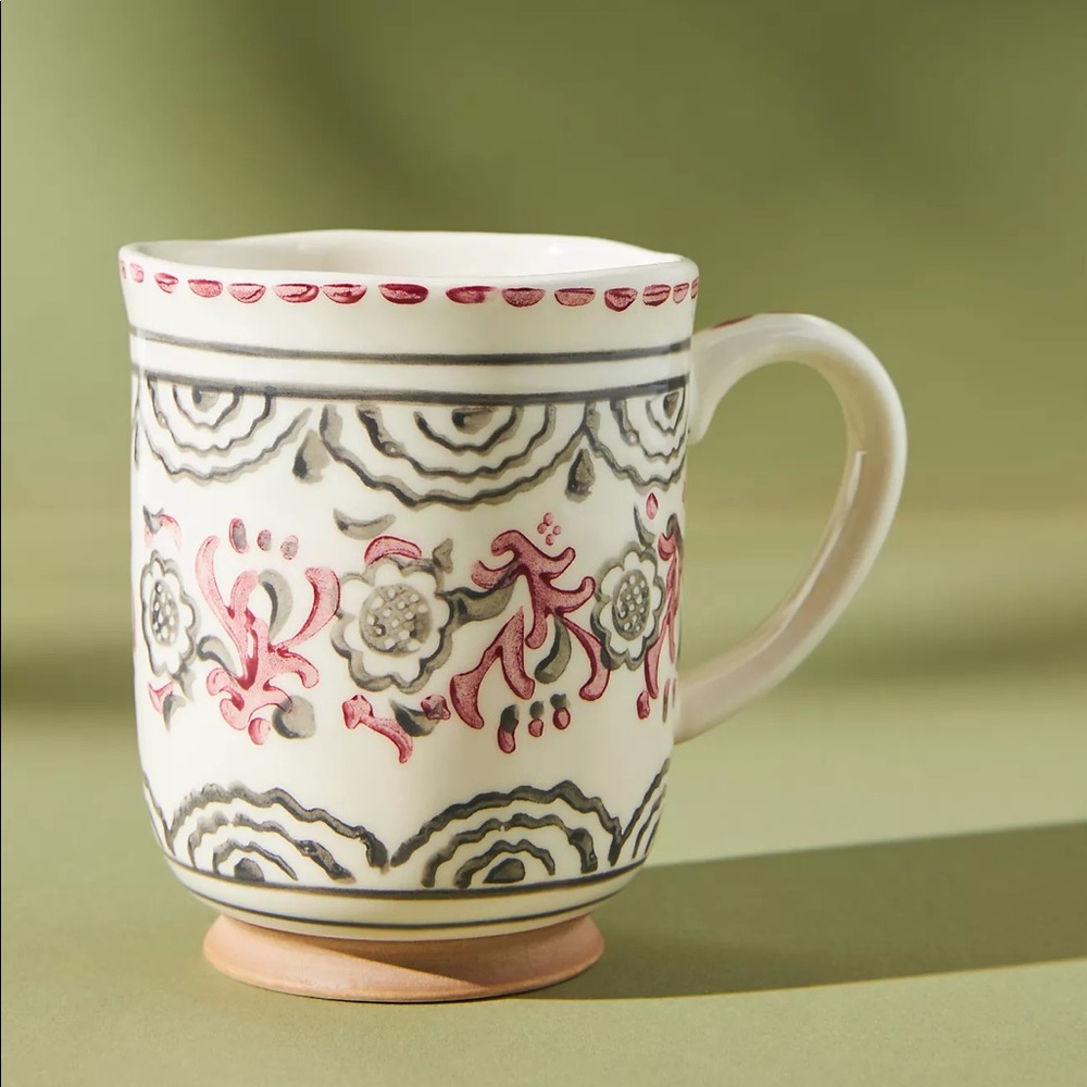 Anthropologie BRAND NEW, Reese Mug Set of 2